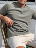 Modal Blend Short-Sleeve Raglan Tee