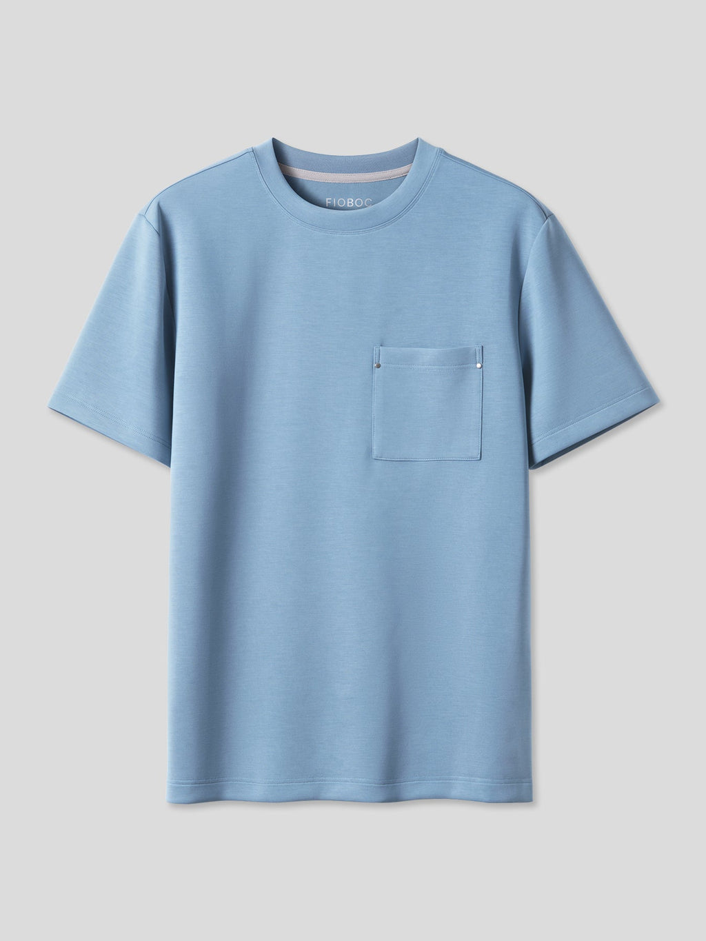 Modal Blend Pocket Tee with Rivet